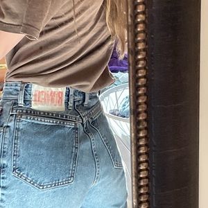 Vintage high waisted bongo jeans